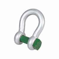 G-4164 Green Pin Fishing Shackles Product Render 1